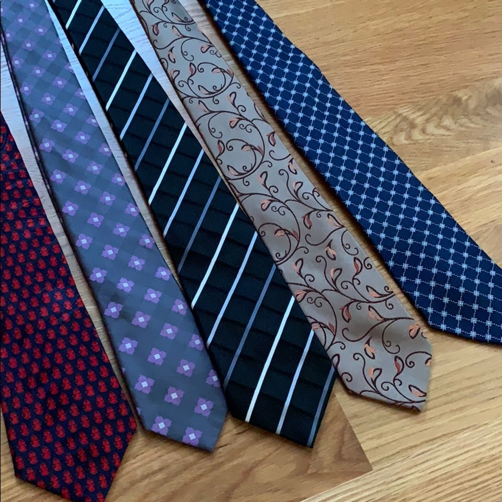 100% Silk Ties in Excellent Used Condition